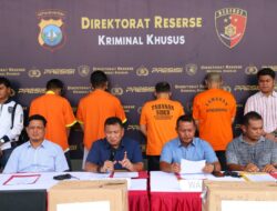 Ditreskrimsus polda kepri ungkap tindak pidana iliga Akses salah satu bank di kota batam.
