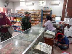 Ingin Lebih Dekat Dengan Warganya Babinsa Jayengan Datangi UD. Abon Mesran