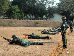 Latihan Menembak, Asah Kemampuan Anggota Kodim Boyolali