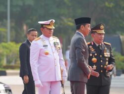 Presiden Joko Widodo, Hadiri Ziarah Nasional dan Tabur Bunga, Hari Pahlawan Tahun 2023 di TMPNU Kalibata Jakarta