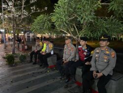 Jaga Malam di Musim Hujan, Polres Majalengka Gelar KRYD Gabungan