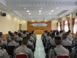 Polres Majalengka Gelar Kegiatan Penerimaan Latihan Dasar (Latja) Diktukba Polri Gelombang 2 Tahun 2023