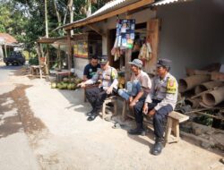 Kapolsek Malausma dan Bhabinkamtibmas, Jalin Komunikasi Baik dengan Warga Binaan untuk Keamanan Bersama