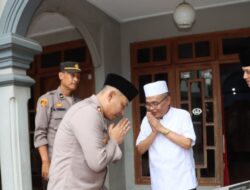 Sinergitas Wujudkan Pemilu Damai Kapolres Tulungagung Silaturahmi ke Ketua MUI