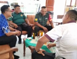 Kunjungi Sekolah, Babinsa Berikan Himbauan Kepada Guru