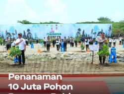 Penanaman 10 Juta Pohon Bersama Polri