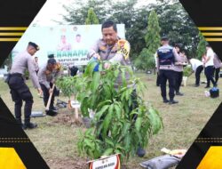 Kapolda Aceh, Ikuti Kegiatan Penanaman 10 Juta Pohon Bersama Polri