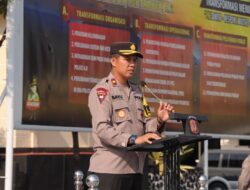 “Wakapolres Majalengka Pimpin Apel Pagi, Ingatkan Netralitas Polri Jelang Pemilu 2024”