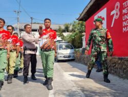 Mantapkan Kinerja Linmas, Babinsa Tipes Berikan Materi PBB