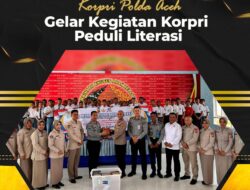 Korpri Polda Aceh, Gelar Kegiatan Korpri Peduli Literasi