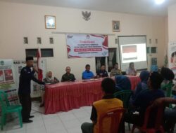 Bhabinkamtibmas Polsek Jatiwangi Menghadiri Kegiatan Sosialisasi Pemilu 2024 oleh PPS Desa Loji Kecamatan Jatiwangi
