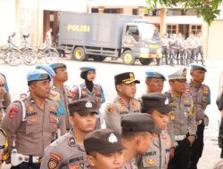 Kapolres Majalengka Pimpin Pengamanan Aksi Unjuk Rasa Buruh Tolak PP No 51 Tahun 2023