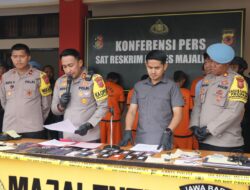 Polres Majalengka Polda Jabar Berhasil Ungkap Kasus Curat Uang 700 Juta Rupiah