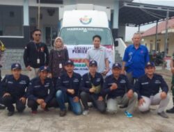 Bhabinkamtibmas Polsek Jatiwangi Monitor Sosialisasi Pemilu 2024 di Desa Sukaraja Kulon
