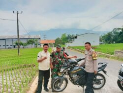 Cipta Kondisi Jelang Pemilu 2024, Sinergitas Tiga Pilar Di Cikijing Intensifkan Patroli Ke Tempat Rawan.