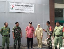 Babinsa Joyotakan Data Tenaga Medis di Wilayah Binaan