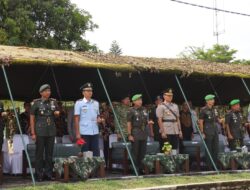 Wakapolres Majalengka Hadiri Upacara Serah Terima Jabatan Danyonif 321/Galuh Taruna