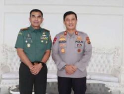 Pererat Sinergitas Kapolda Jambi Irjen Pol Rusdi Hartono MSi Terima Kunjungan Silaturahmi Danrem 042/Gapu Kol.Inf. Rachmad SIP