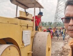 Pemdes Palabuan, Bersama Masyarakat Bergotong Royong Bangun Jalan Usaha Tani, Program PKT 2023