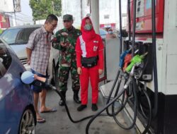 Babinsa Kratonan Jalin Hubungan yang Harmonis Dengan Masyarakat & Karyawan SPBU