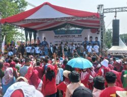 Korps Pegawai Republik Indonesia Kab.Majalengka Bersama PGRI dan Dinas Kesehatan, Gelar “Jalan Santai”