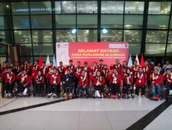 Raih Peringkat Dua WAG 2023, Tim Indonesia Disambut Pengalungan Bunga dan Langsung Fokus Paralimpiade 2024 Paris