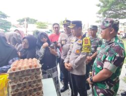 Peduli Masyarakat Kurang Mampu, Polres Bireuen Buka Bazar Sembako Murah