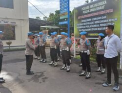 Kasi Propam Polres Majalengka Pimpin Apel Pagi, Tekankan Kedisiplinan dan Kekompakan