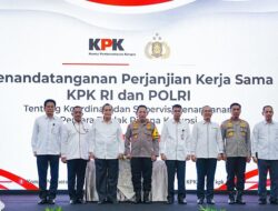 Penandatanganan Perjanjian Kerja Sama KPK RI dan POLRI