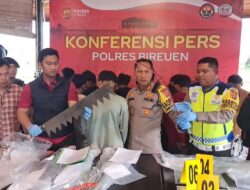 Polres Bireuen Gagalkan Rencana Tawuran Belasan Remaja Gunakan Senjata Tajam