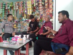Brigadir Rindy Dwi Pamungkas, SH, Bhabinkamtibmas Polsek Maja, Sambang dan Ajak Warga Ciptakan Kondusifitas Kamtibmas Menuju Pemilu 2024