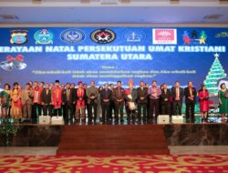 Perayaan Natal Persekutuan Umat Kristiani Sumut 2023 Dihadiri Deputi Kemenko PMK