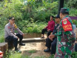 Antisipasi Pemilu 2024, Kapolsek Maja Koordinasi dengan Tiga Pilar di Kecamatan Maja