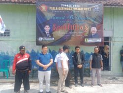 Dr. H. Jefry Romdonny, Hadiri Acara Tournament Voly Ball Putra di Sinarjati