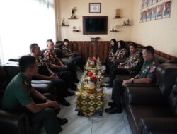 Pererat Silahtuhrahmi, Dandim Boyolali Terima Kunjungan FKPPI Kabupaten Boyolali
