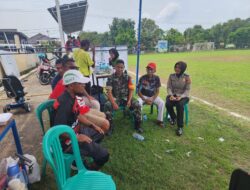 Sinergitas Bhabinkamtibmas dan Babinsa: Pengamanan Sukses Turnamen Sepak Bola Usia Dini “Asag Biha Cup I” Tahun 2023 di Majalengka