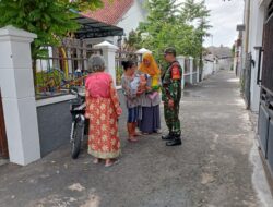 Apa Maksud & Tujuan, Babinsa Jayengan Mondar Mandir di Warganya