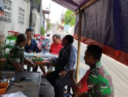 Hangatnya Secangkir Kopi di Warung Angkringan, Jadikan Akrabnya Babinsa Serengan dengan Warganya