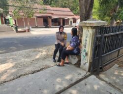 Polwan Bhabinkamtibmas Ciptakan Kamtibmas Kondusif Melalui Patroli Sambang