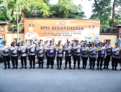 Kadiv Humas Tekankan Beberapa Hal Saat Gelar Apel Kesiapsiagaan Satgas Humas Polri Pengamanan Nataru