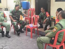 Inilah Pesan & Harapan Babinsa Joyotakan kepada Linmas