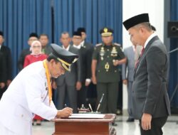 H. Dedi Supandi dilantik jadi Penjabat Bupati Majalengka oleh Penjabat Gubernur Jabar
