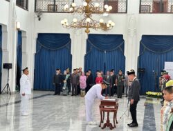 Kapolres Majalengka Hadiri Pelantikan Pejabat Bupati Majalengka H.Dedi Supandi