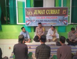 Kapolsek Palasah Lakukan Sambang Silaturahmi “Jumat Curhat” Bersama Santri Ponpes Riyadul Huda
