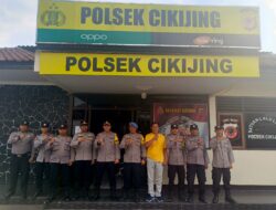 Kunjungan Kerja Waka Polres Majalengka ke Polsek Cikijing