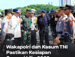 Wakapolri dan Kasum TNI Pastikan Kesiapan Operasi Lilin 2023
