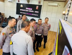 Polres Majalengka Terima Kunjungan Pamatwil Ops Lilin Lodaya 2023 untuk Pengecekan Posko di Mapolres