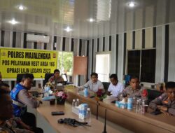 Wakapolres Majalengka Ikuti Anev Ops Lilin 2023 Secara Daring Bersama Tim Wasops SOPS Polri