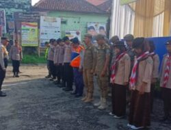 Pos Pam Jatiwangi Gelar Apel Kesiapan Tugas Operasi Lilin Lodaya 2023