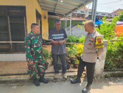 Bhabinkamtibmas dan Babinsa Desa Liangjulang Ajak Warga Jaga Kamtibmas
